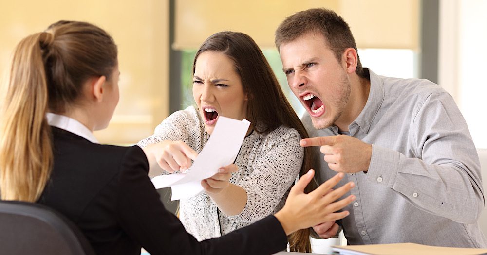 Customers feeling ignored illustration